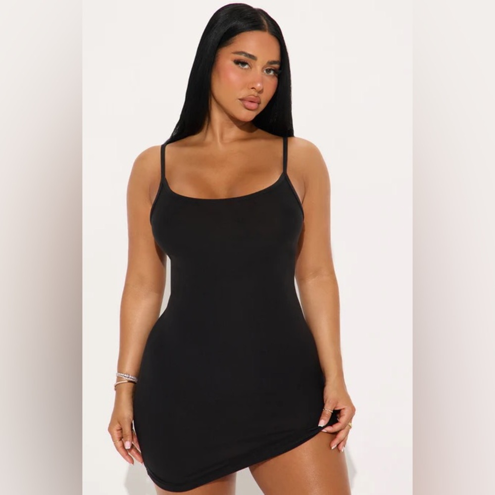 Black Spaghetti Strap Dress